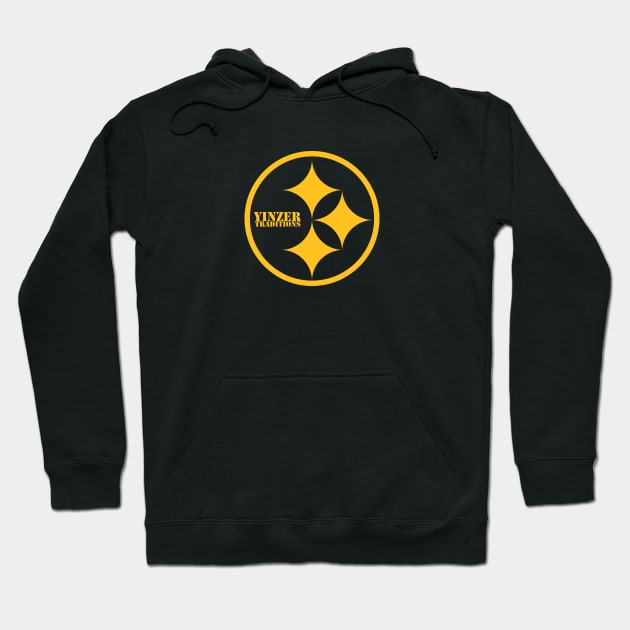Yinzer Traditions Shield Hoodie by YinzerTraditions